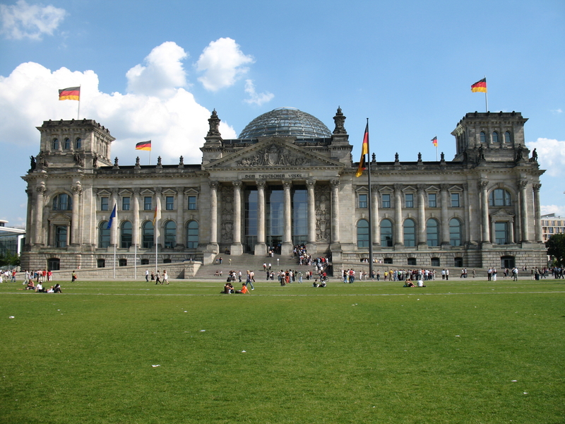 Reichstag à Berlin.