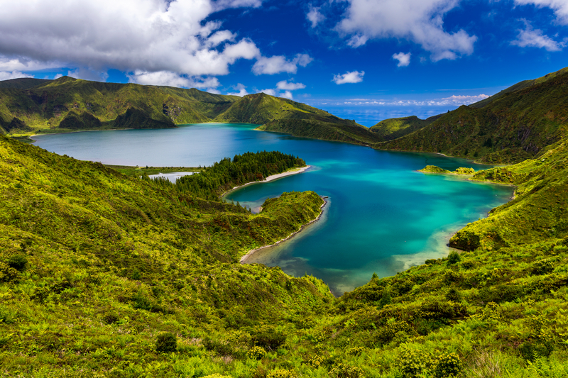 Lagoa do Fogo.