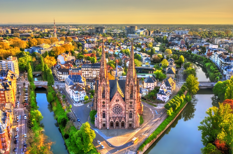 Le canal de la Marne au Rhin en Alsace
