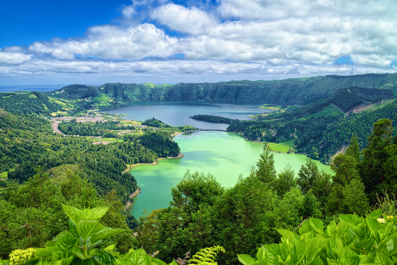 Sete Cidades aux Açores.