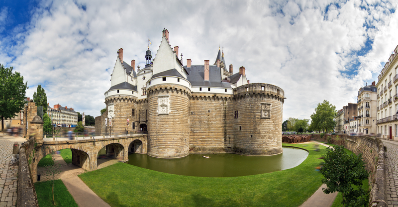 Château des ducs de Bretagne à Nantes.