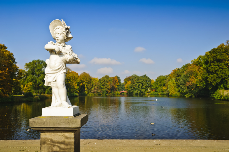 Lac près de Berlin.