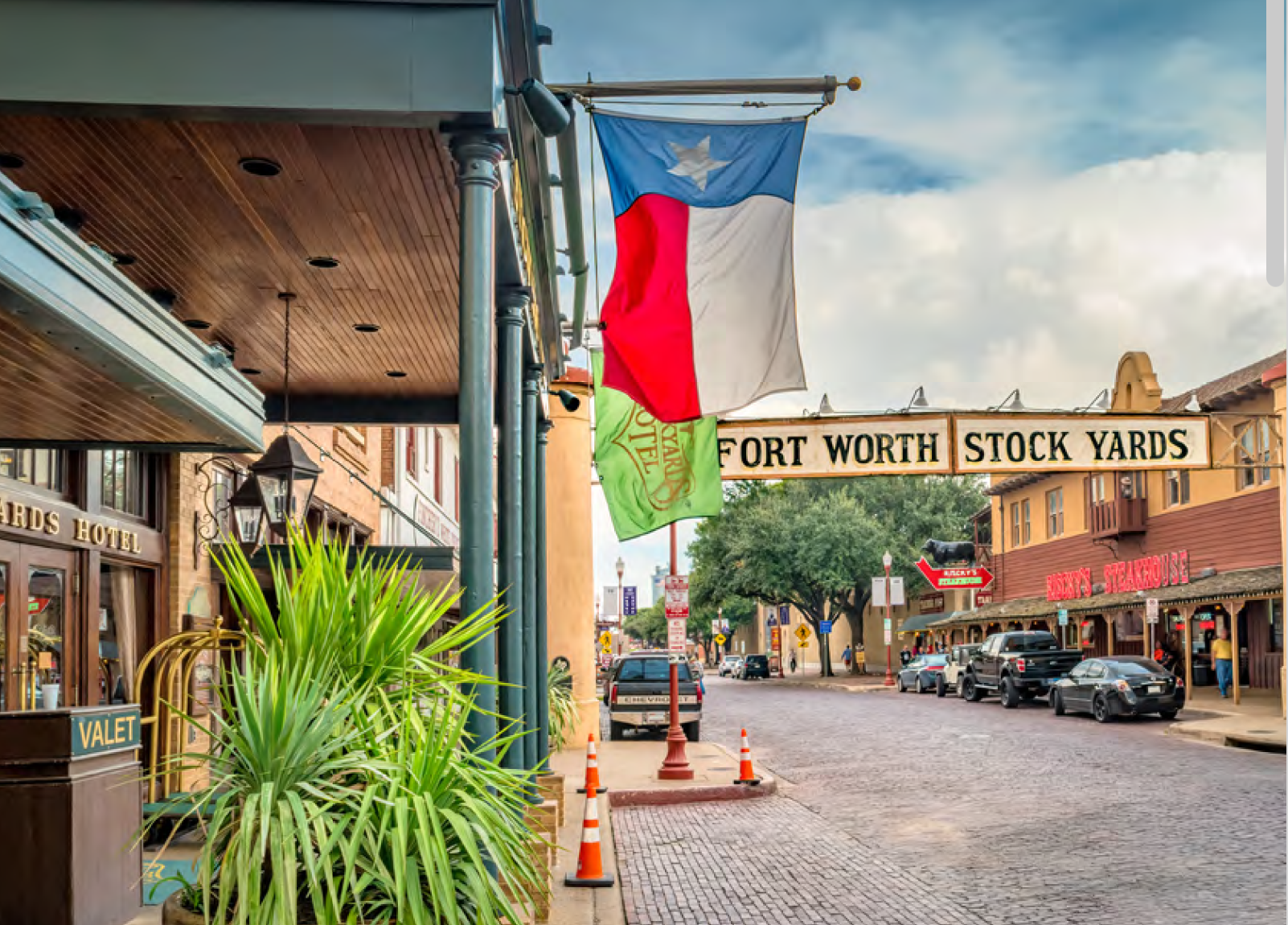 Fort Worth Stockyards au Texas