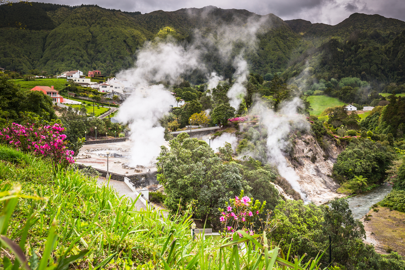 Furnas et sources chaudes.