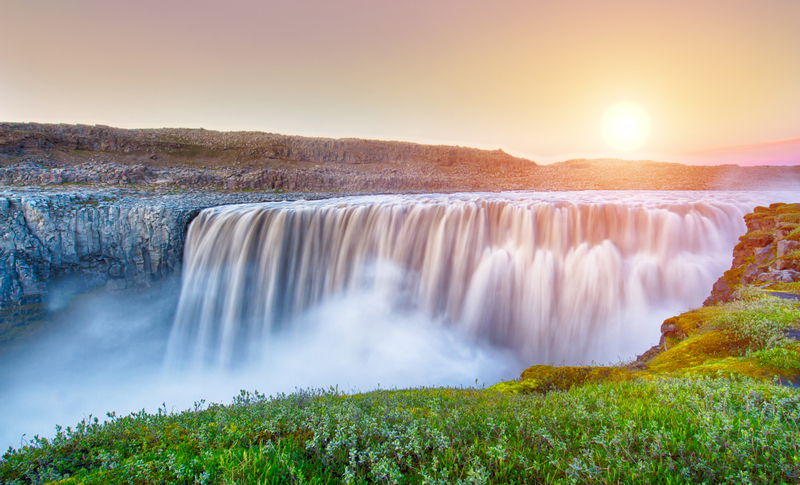 Cascade Dettifoss Islande